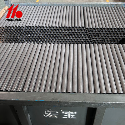 Galvanized Steel Tube with Welded Surface and Customized Thickness, with Beveled Ends for Industrial Applications