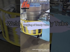 Υψηλής συχνότητας συγκόλληση σωλήνα Bundy για ψυγείο